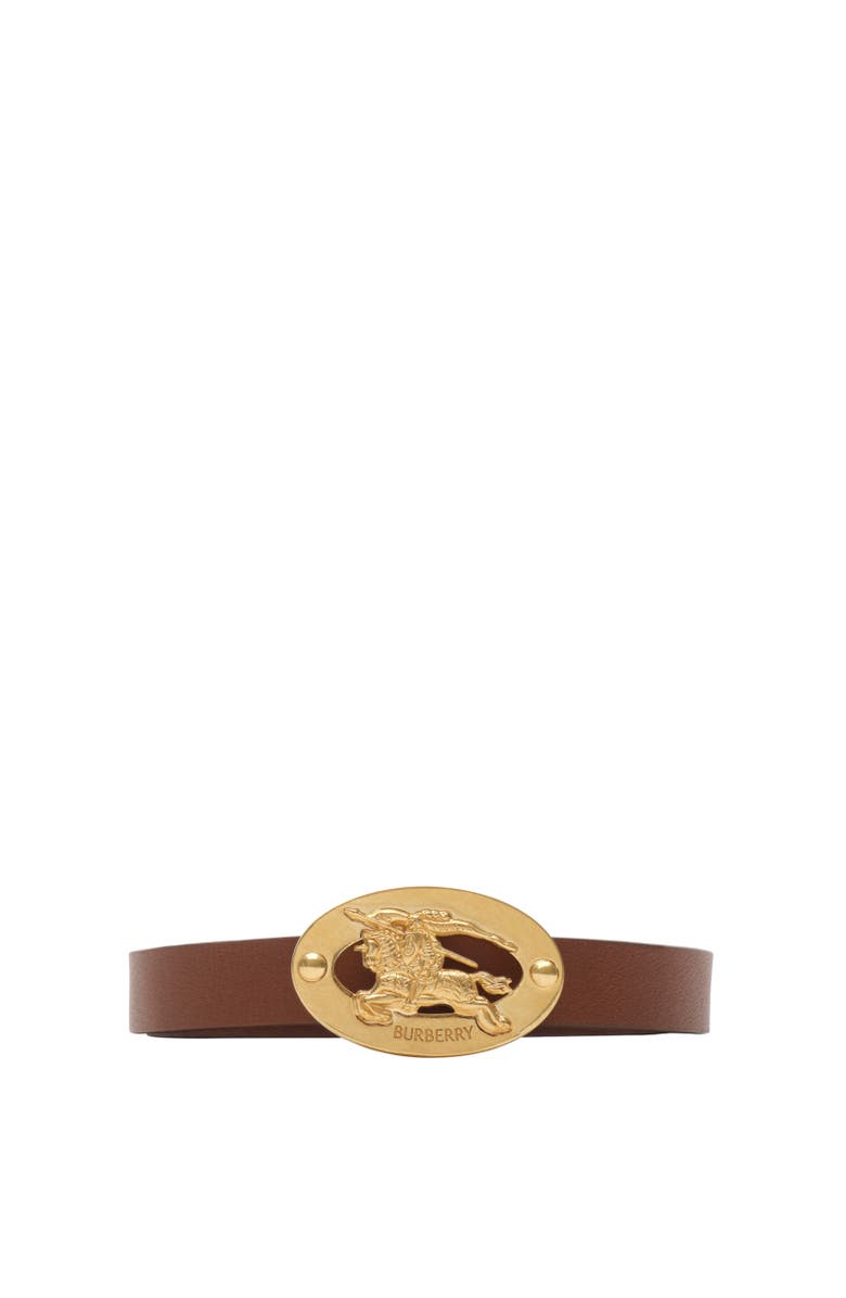 Burberry Thin Reversible Check Oval Belt, Alternate, color, Archive Beige/Tobacco Brown