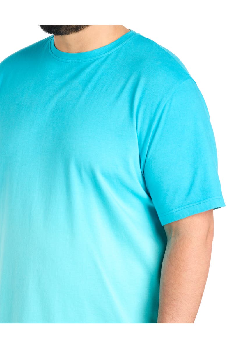 Harbor Bay by DXL Big & Tall Moisture-Wicking Gradient T-Shirt V2, Alternate, color, Multi