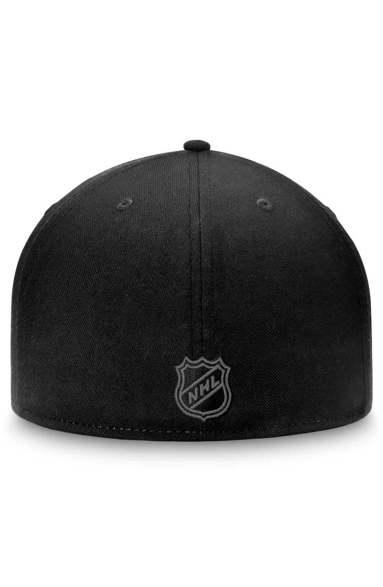 FANATICS Men's Fanatics Black Columbus Blue Jackets Tonal Fitted Hat, Alternate, color,