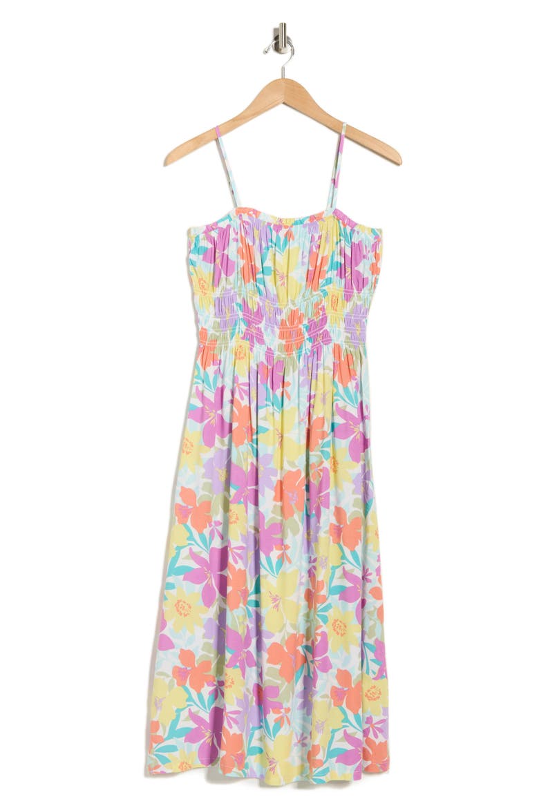 Riptide Midi Dress, Alternate, color, SWEET ORCHID