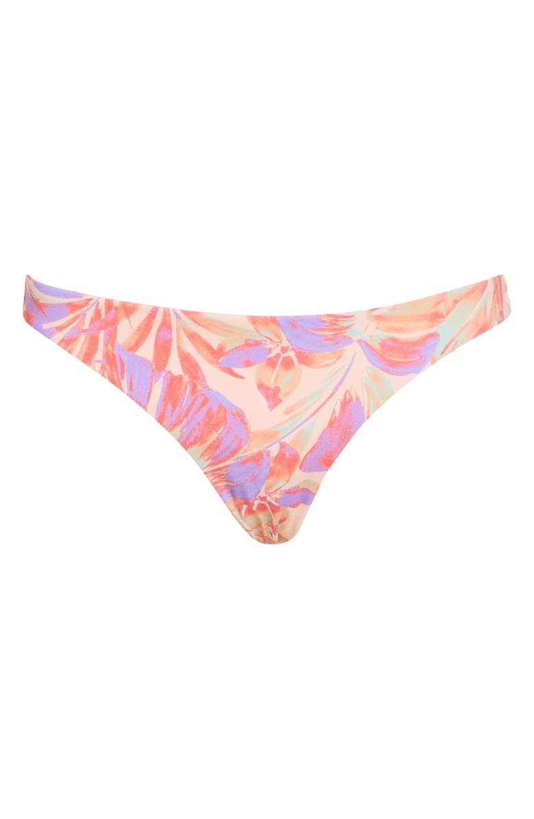 Billabong Tropic Wave Reversible Tanga Bikini Bottoms, Main, color, Tropic Wave