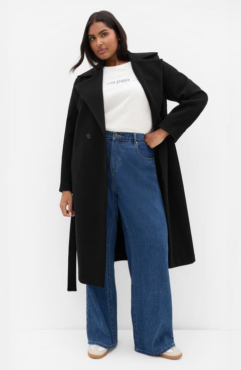 Riley Row Belted Coat