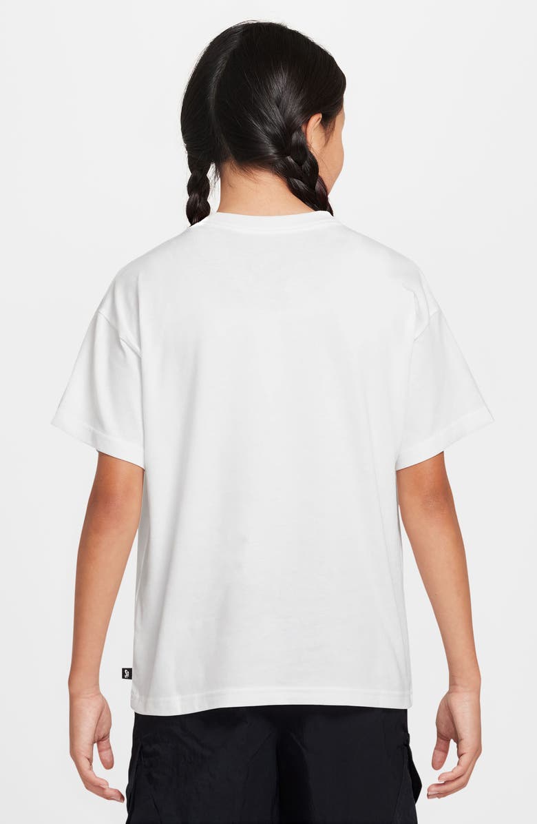 Nike Kids' SB Food Truck Graphic T-Shirt, Alternate, color, White