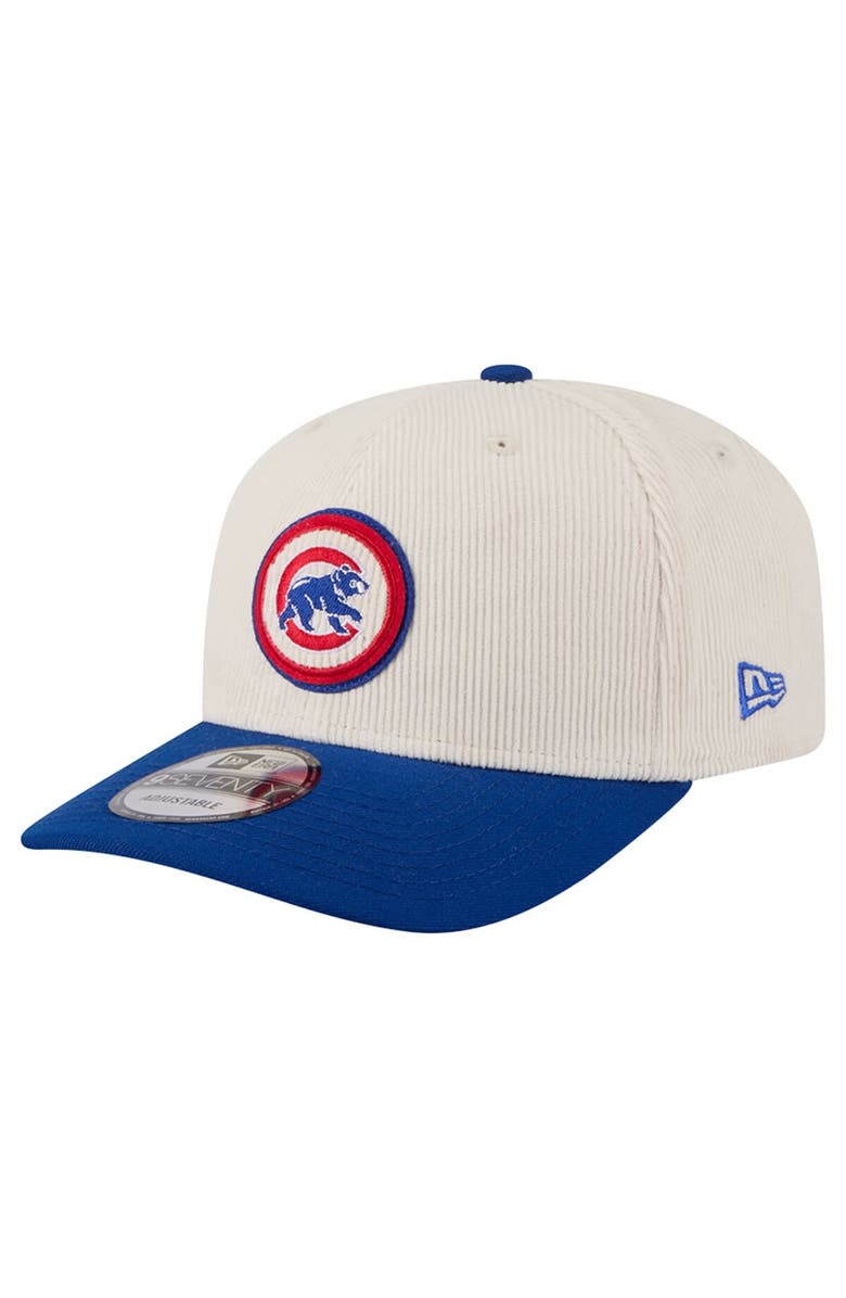 New Era Men's New Era  Cream Chicago Cubs Loyal 9SEVENTY Adjustable Hat, Alternate, color, Cream