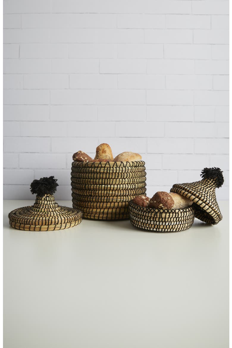Moroccan Bread Basket Set, Alternate, color, None