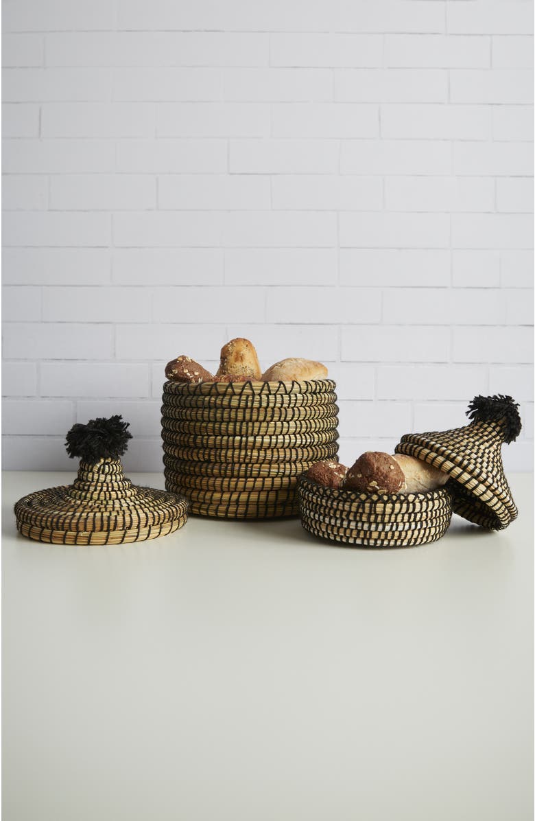 Verve Culture Moroccan Bread Basket Set, Alternate, color, NO COLOR