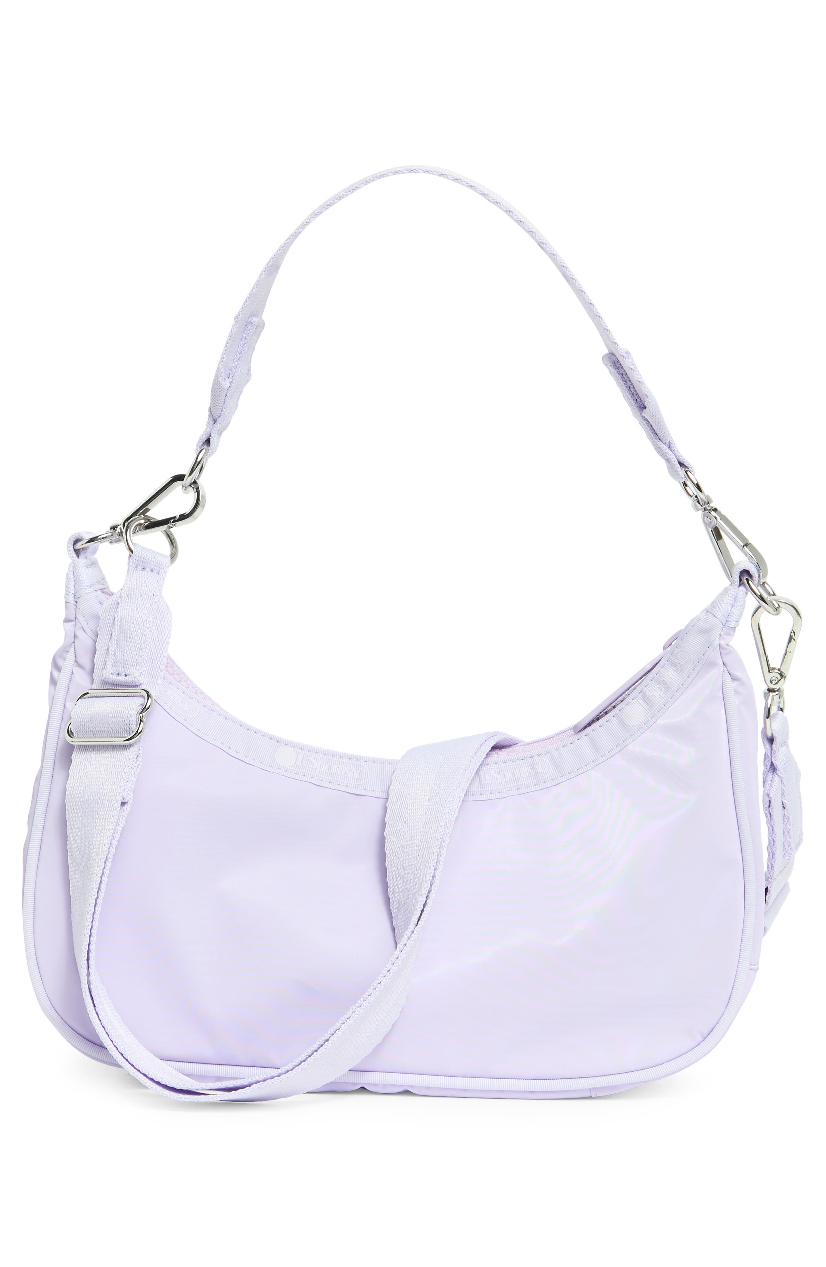 LeSportsac Small Convertible Hobo Bag, Alternate, color, Lilac Shine