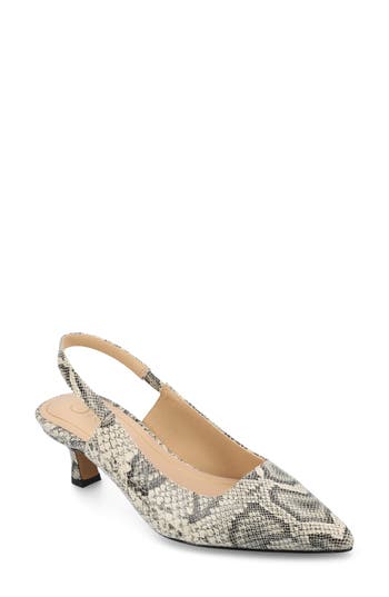 JOURNEE COLLECTION JOURNEE COLLECTION PAULINA SLINGBACK PUMP