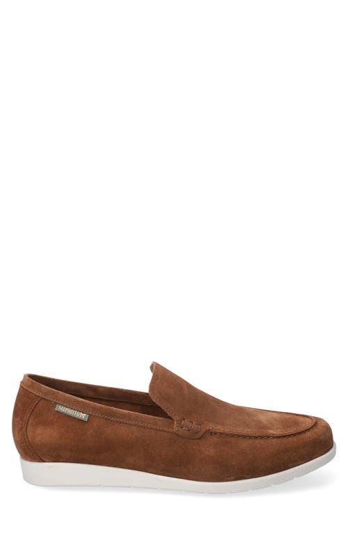 Mephisto Valner Slip-on Sneaker In Brown Velours