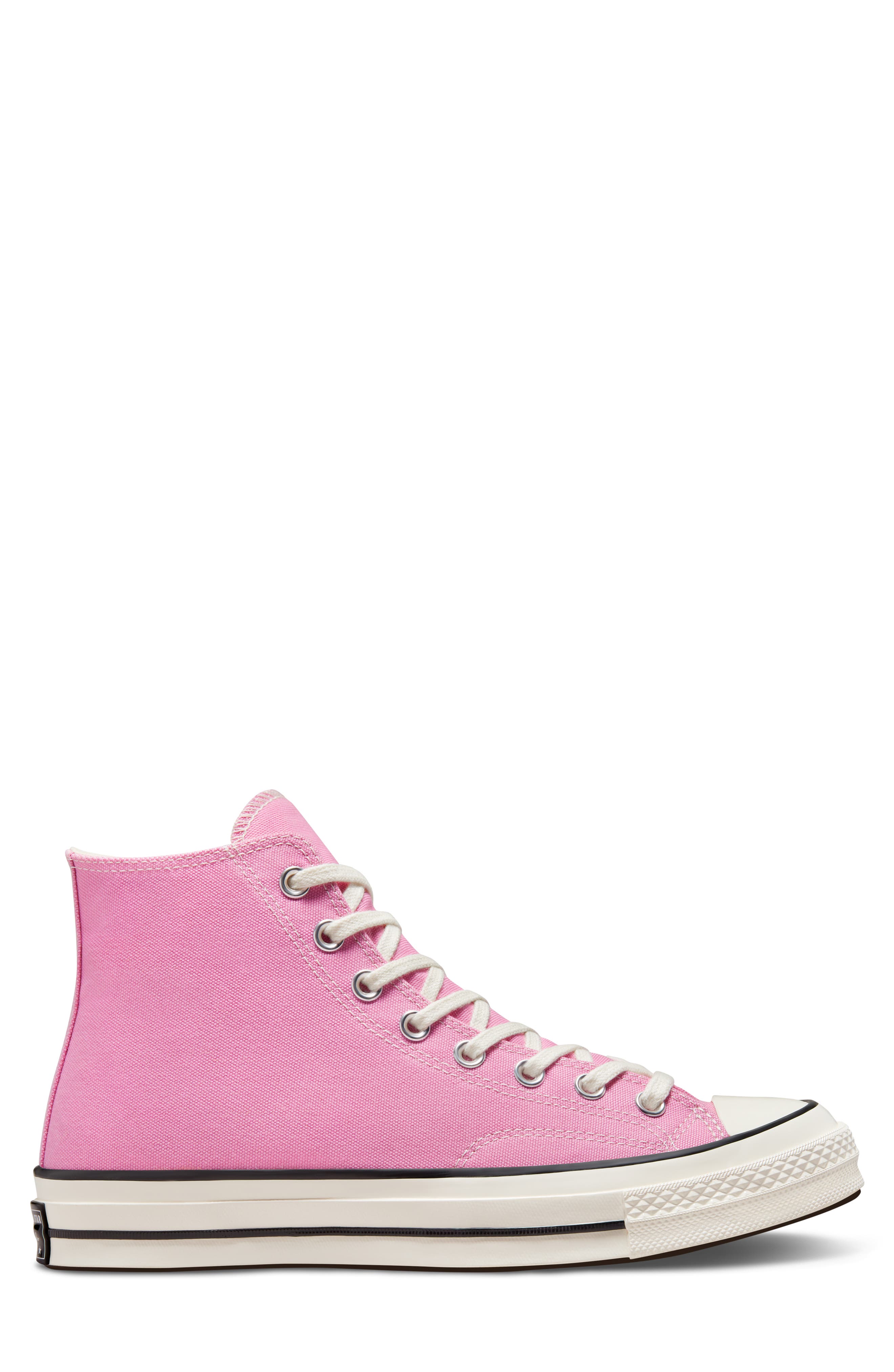 Chuck 70 High Top Sneaker, Alternate, color, AMBER PINK/ EGRET/ BLACK