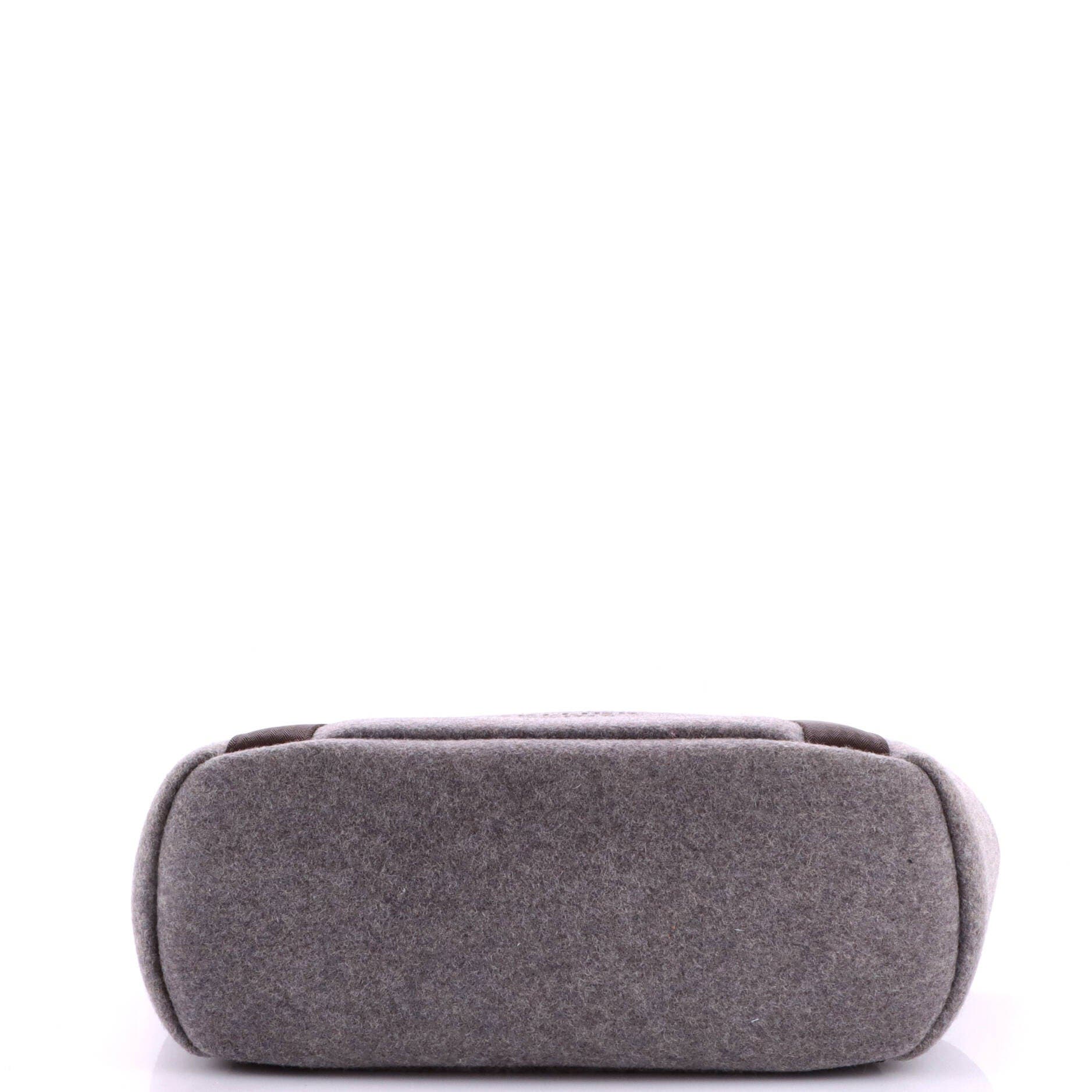 Sac De Pansage Groom Handbag Felt, Alternate, color, Green
