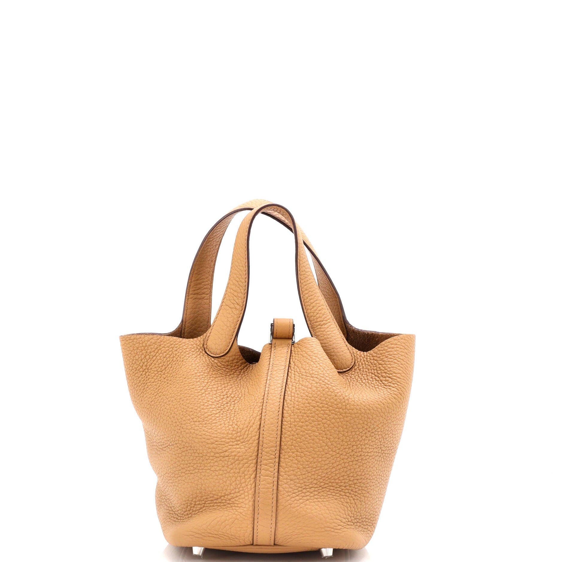 Pre-Owned Hermes Picotin Lock Bag Clemence PM, Alternate, color, 