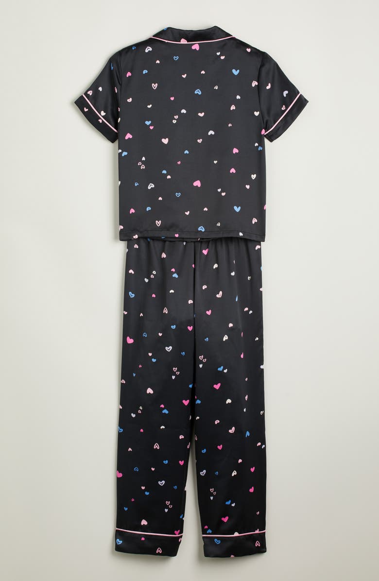Nordstrom Kids' Satin Pajamas, Alternate, color, 