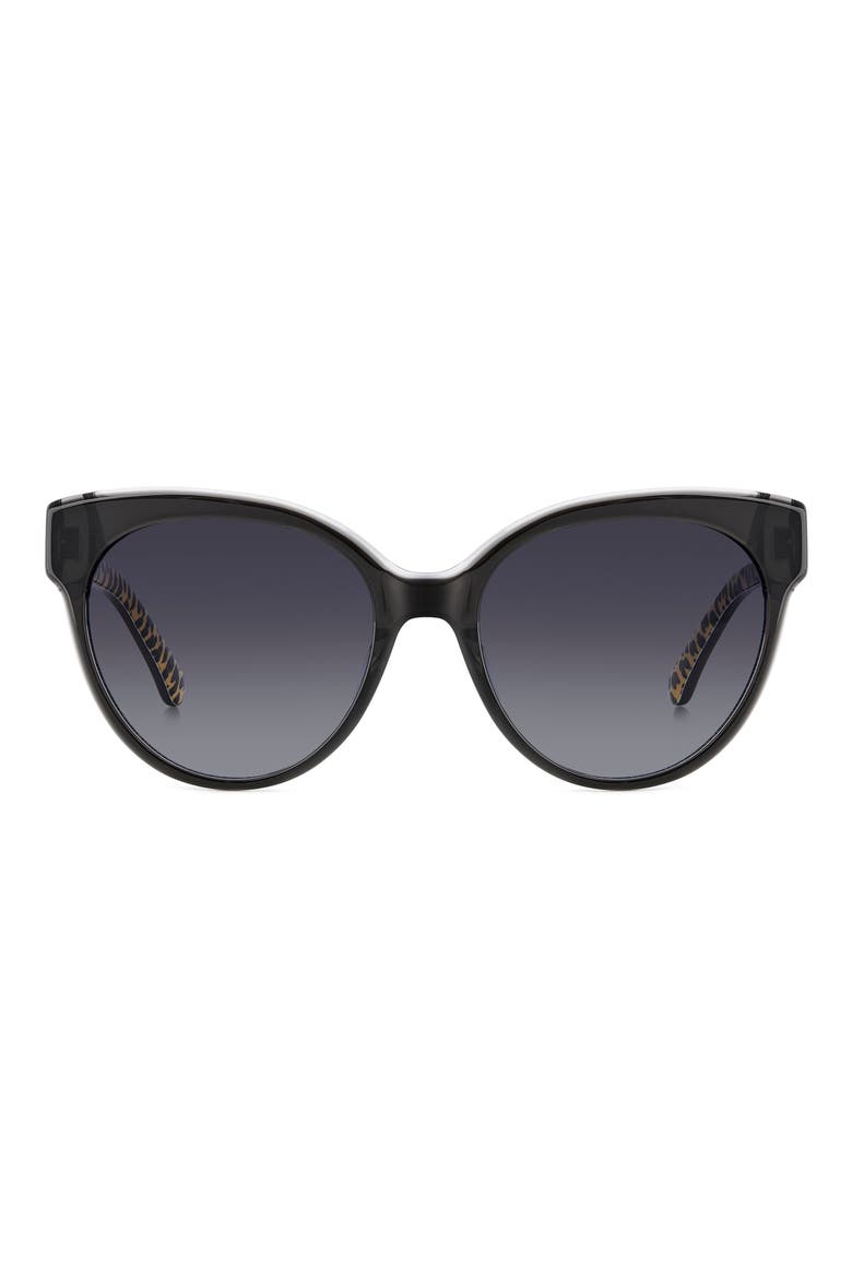 aubriela 55mm gradient round sunglasses, Main, color, 0HWJ-9O