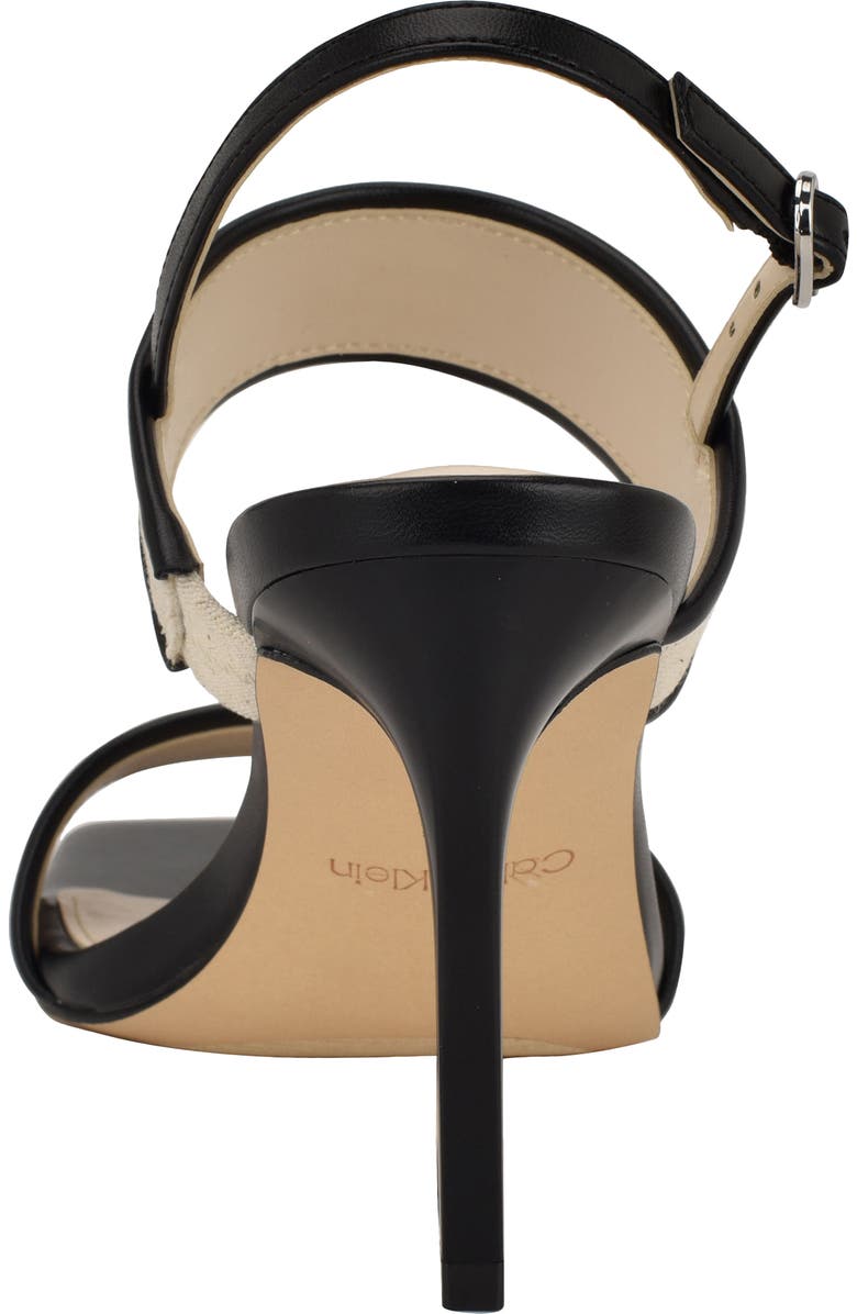 Calvin Klein Amour Slingback Sandal, Alternate, color, Medium Natural