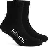 HELIOS THE HEATED COAT Thermal Retaining Wool Blend Crew Socks