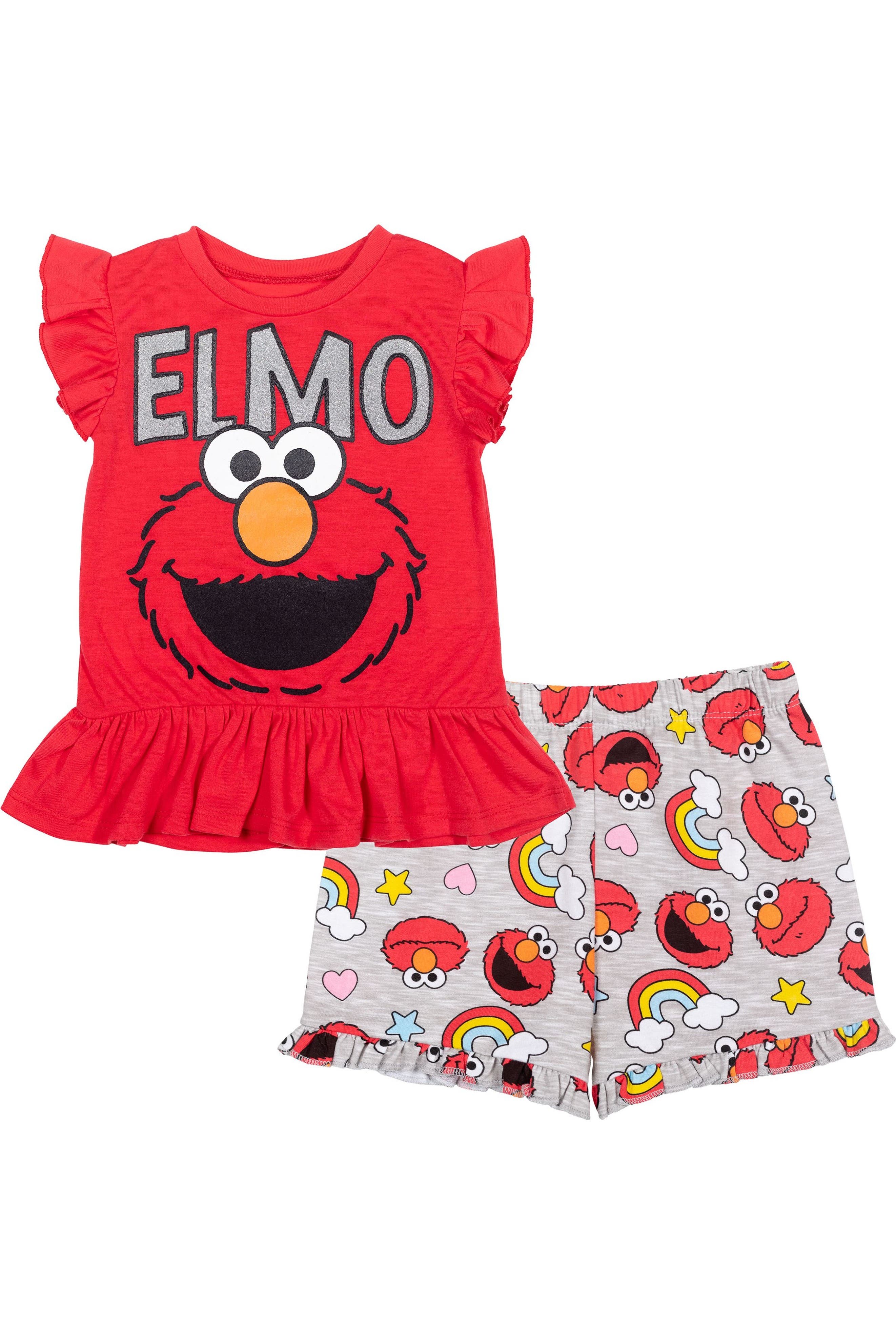 Elmo Red Heather Grey