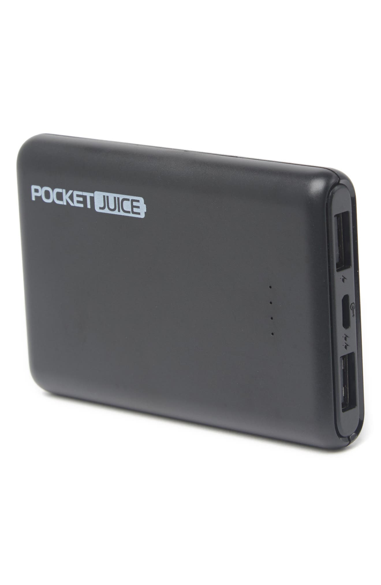 TZUMI 5000 mAh Slim Pro Pocket Juice Portable Power Bank - Black
