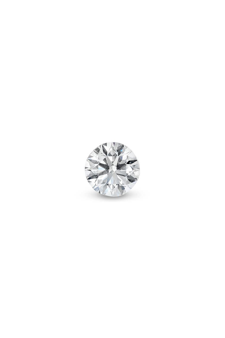 Invisible Diamond Threaded Stud Earring, Alternate, color, YELLOW GOLD