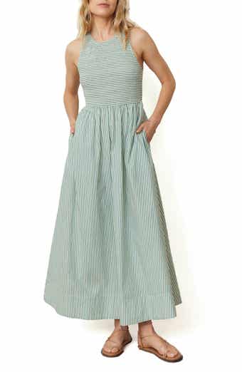 Marine Layer Smocked Sleeveless Dress