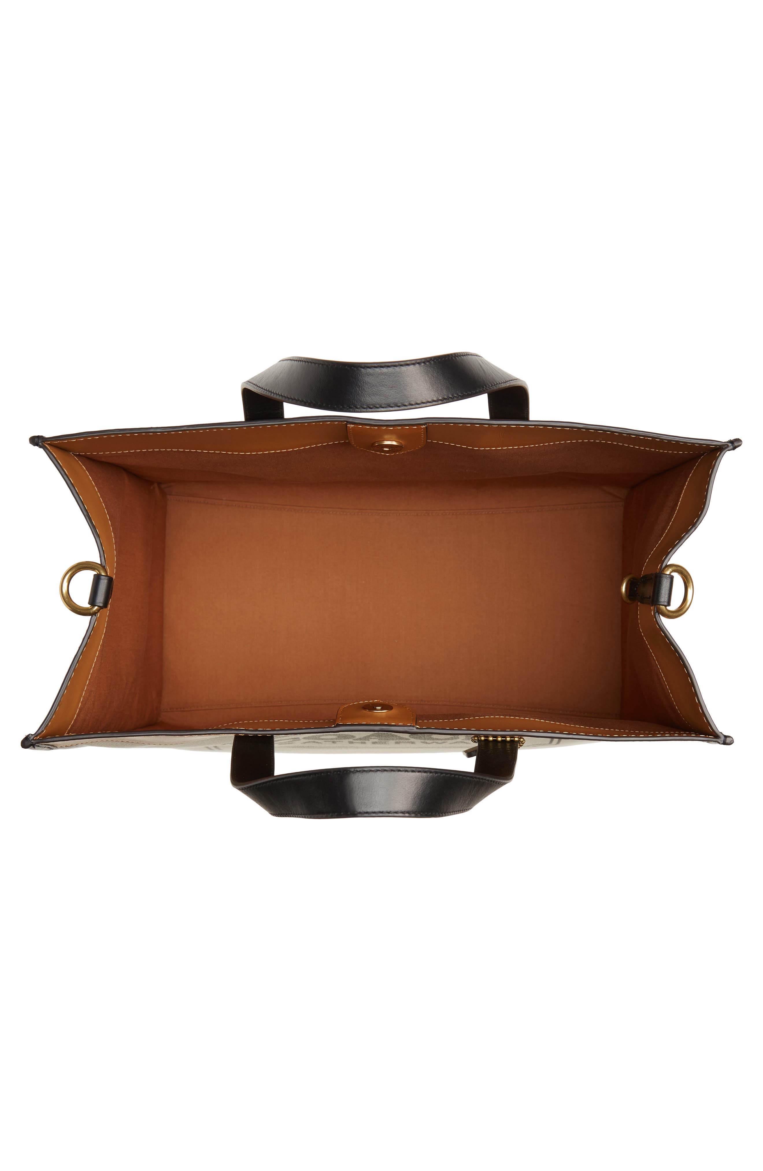 COACH Field Logo Canvas Tote, Alternate, color, 