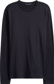 Robert Barakett Christopher Long Sleeve Pima Cotton T-Shirt