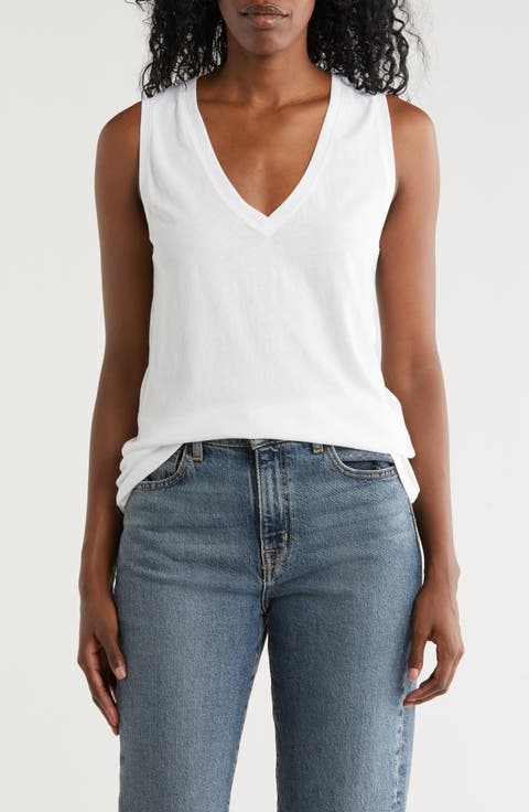 Softfade V-Neck Tank