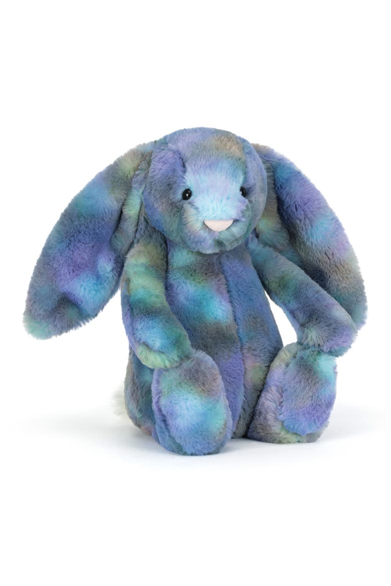 Zodihop Luxe Bunny Plushie, Main, color, PURPLE MULTI
