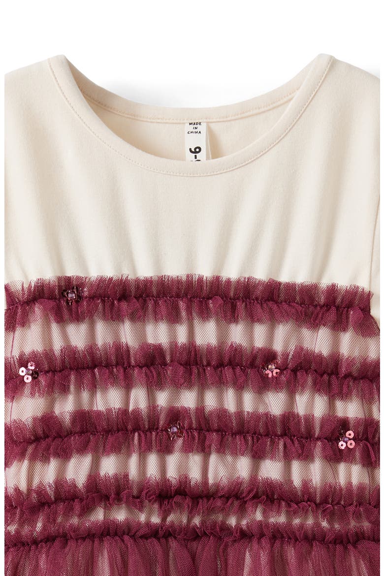 Kid's Katelyn Dress Up Dress, Alternate, color, Dark Vanilla Berry Jam