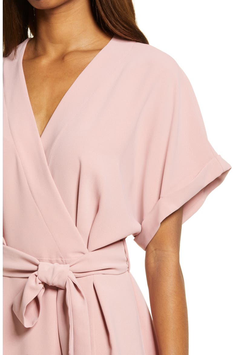 Dolman Wrap Dress, Alternate, color, MAUVE