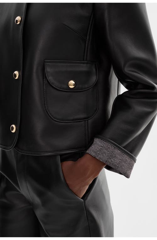Lamarque Francesca | Leather Jacket In Black