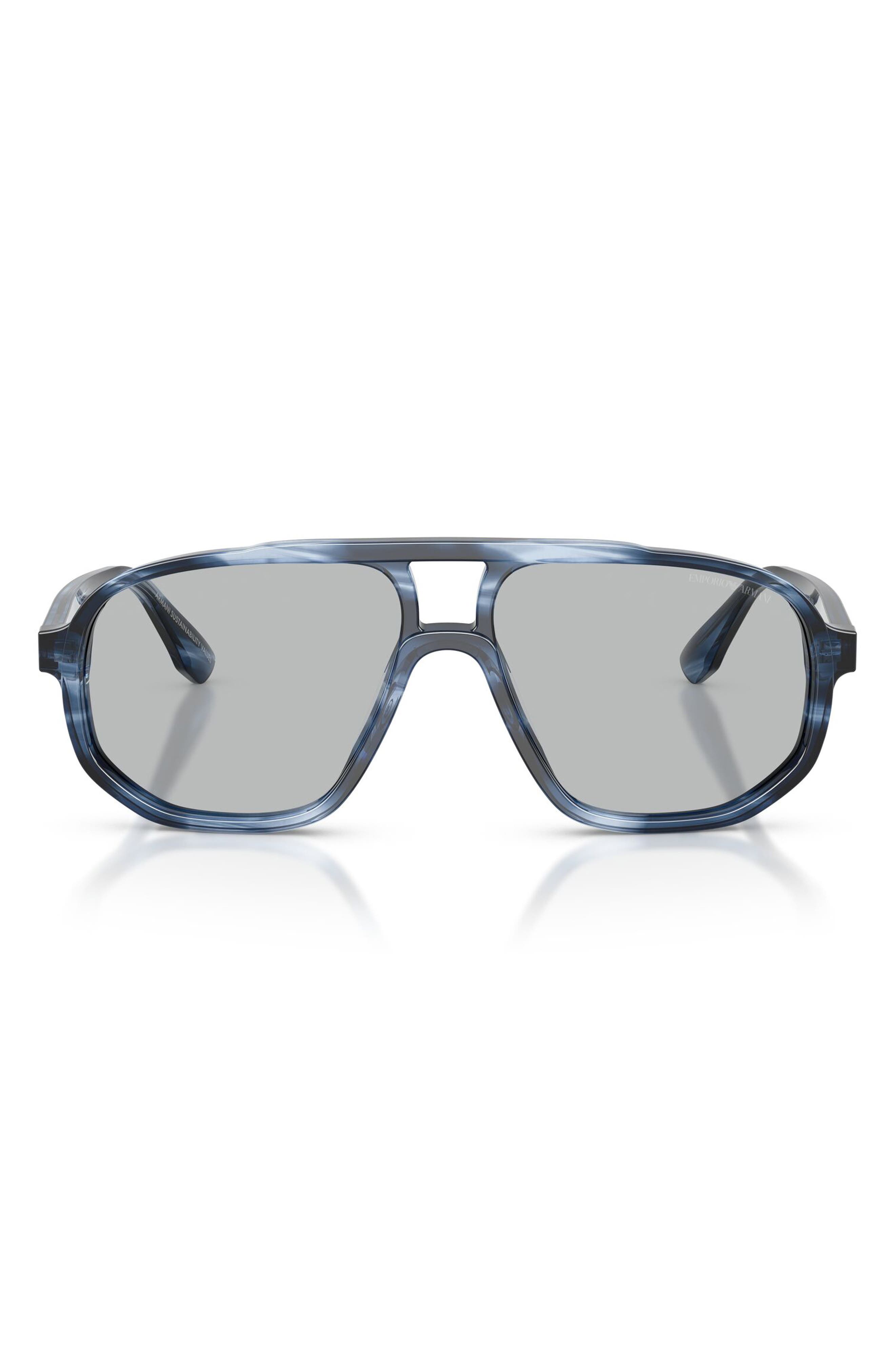 STRIPED DARK BLUE / LIGHT GREY