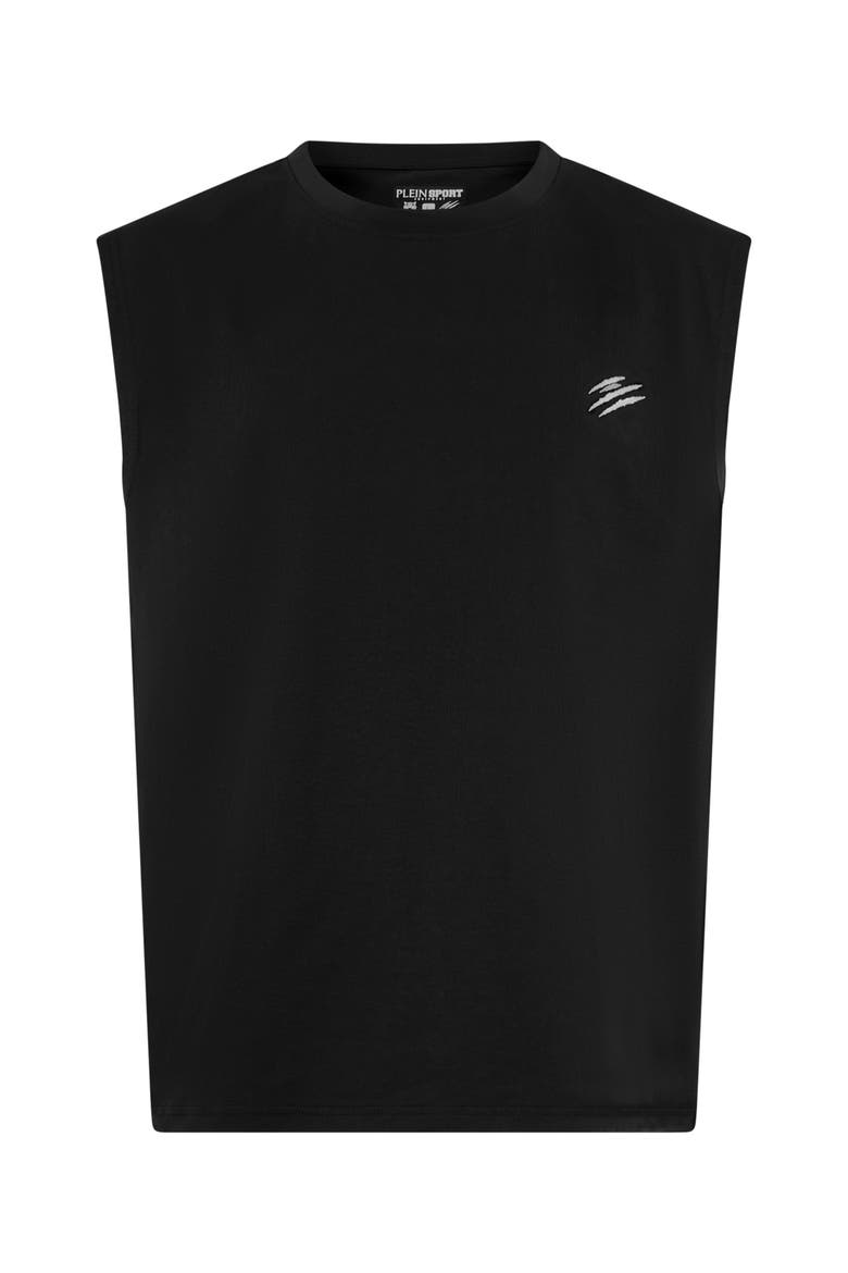 Tank Top Chrome Scratch Men, Main, color, black