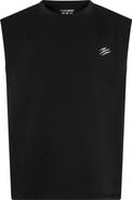 PLEIN SPORT Tank Top Chrome Scratch Men