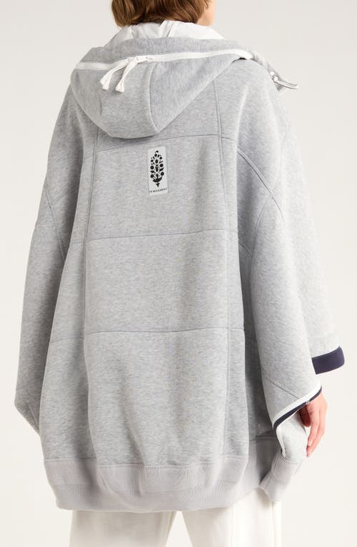 Free People Salt Air Cocoon Hooded Jacket In Gray