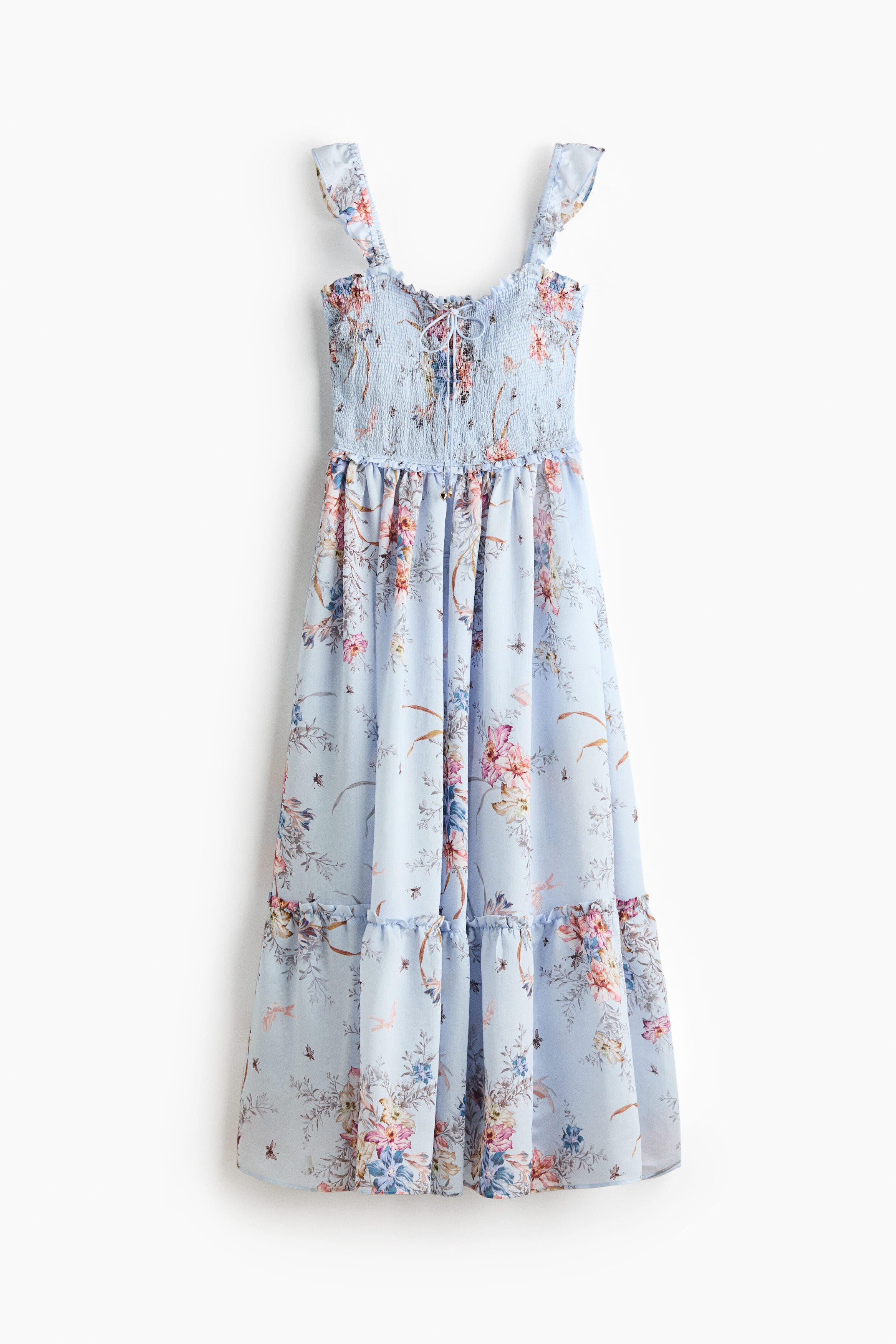 Light blue/floral