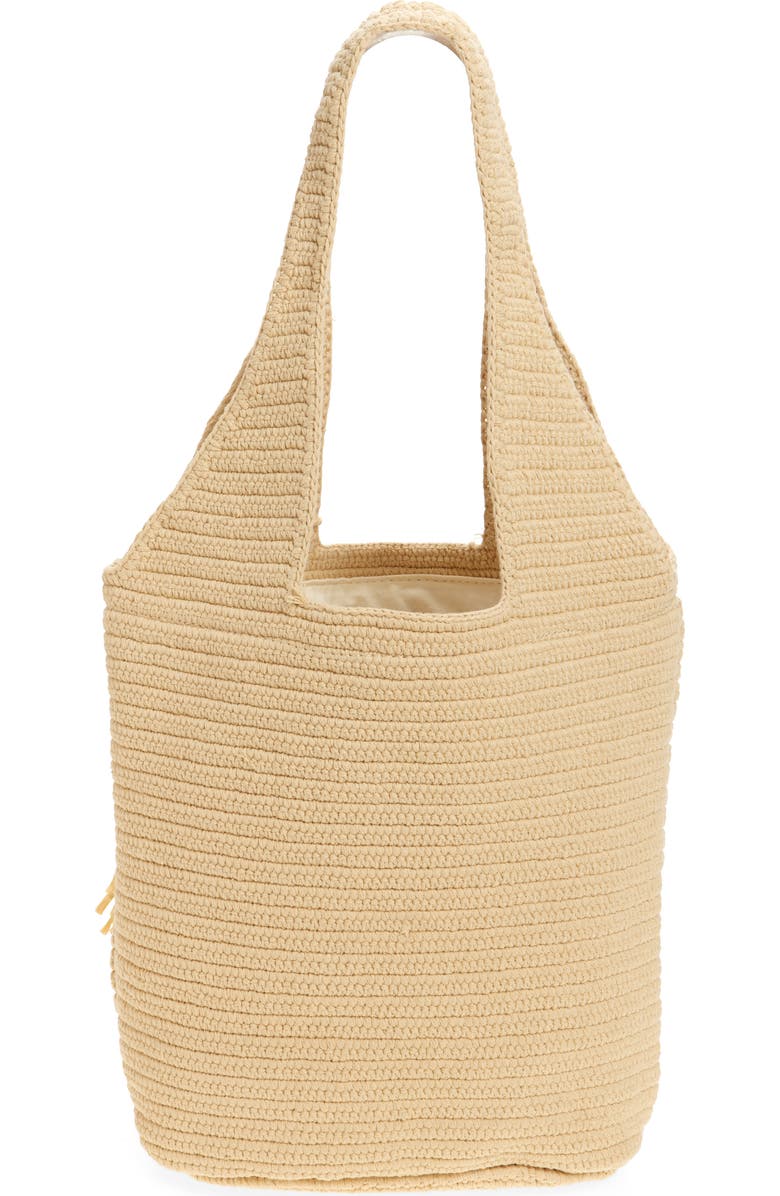 Sam Edelman April North/South Woven Tote Bag, Alternate, color, Neutral