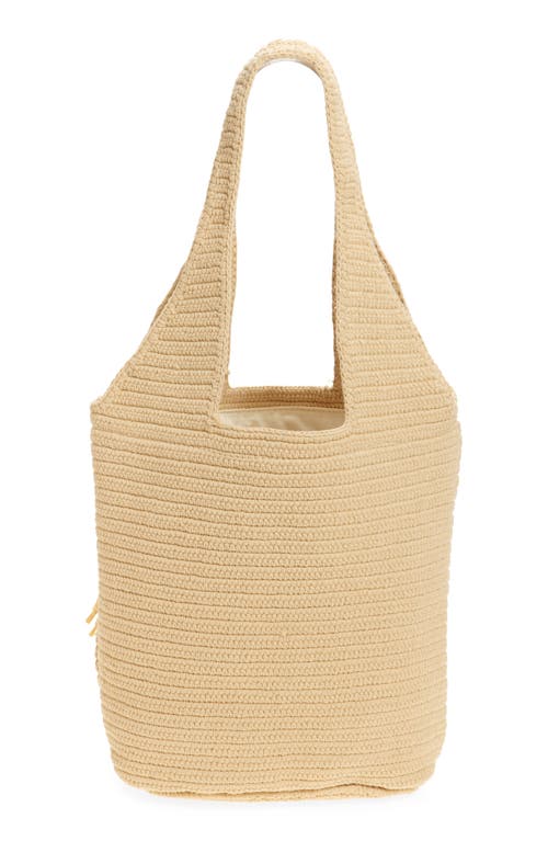 SAM EDELMAN SAM EDELMAN APRIL NORTH/SOUTH WOVEN TOTE BAG