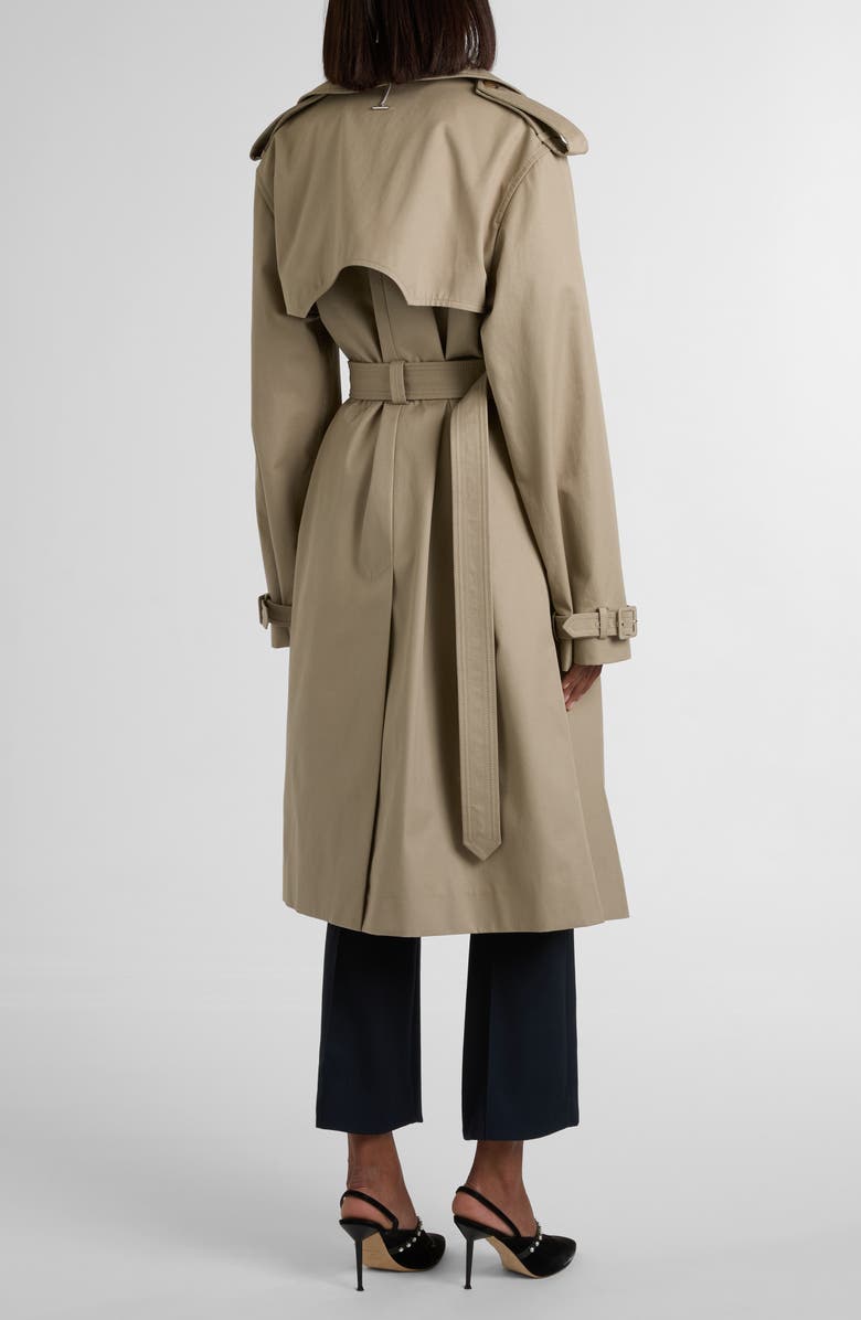 McQueen Belted Trench Coat, Alternate, color,