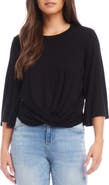 Karen Kane Drape Front Jersey Top