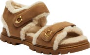 COACH Brynn Genuine Shearling Lined Sandal
