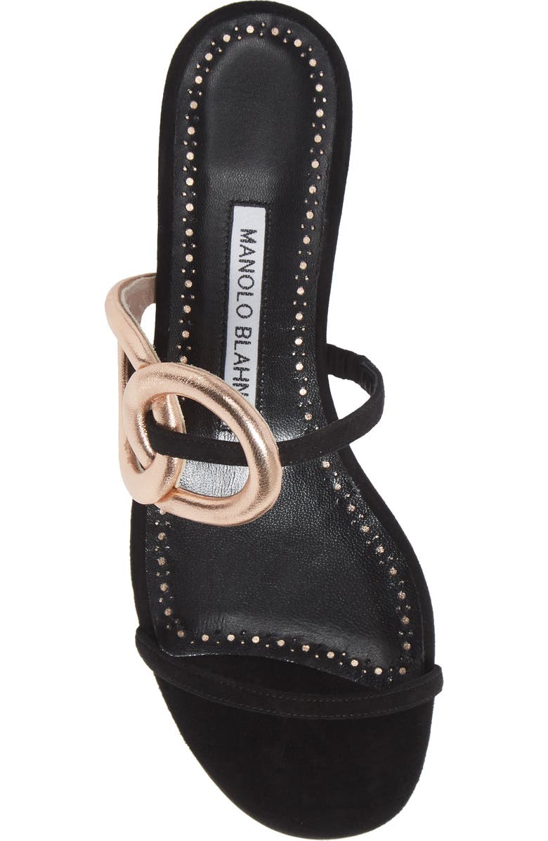 Manolo Blahnik Piedad Slide Sandal, Alternate, color,