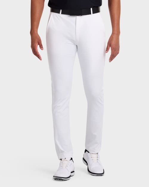 Blanco Clothing Classic Golf Pant  Straight Leg In White