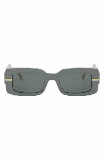 'Fendigraphy 51mm Rectangular Sunglasses