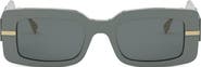 Fendi 'Fendigraphy 51mm Rectangular Sunglasses