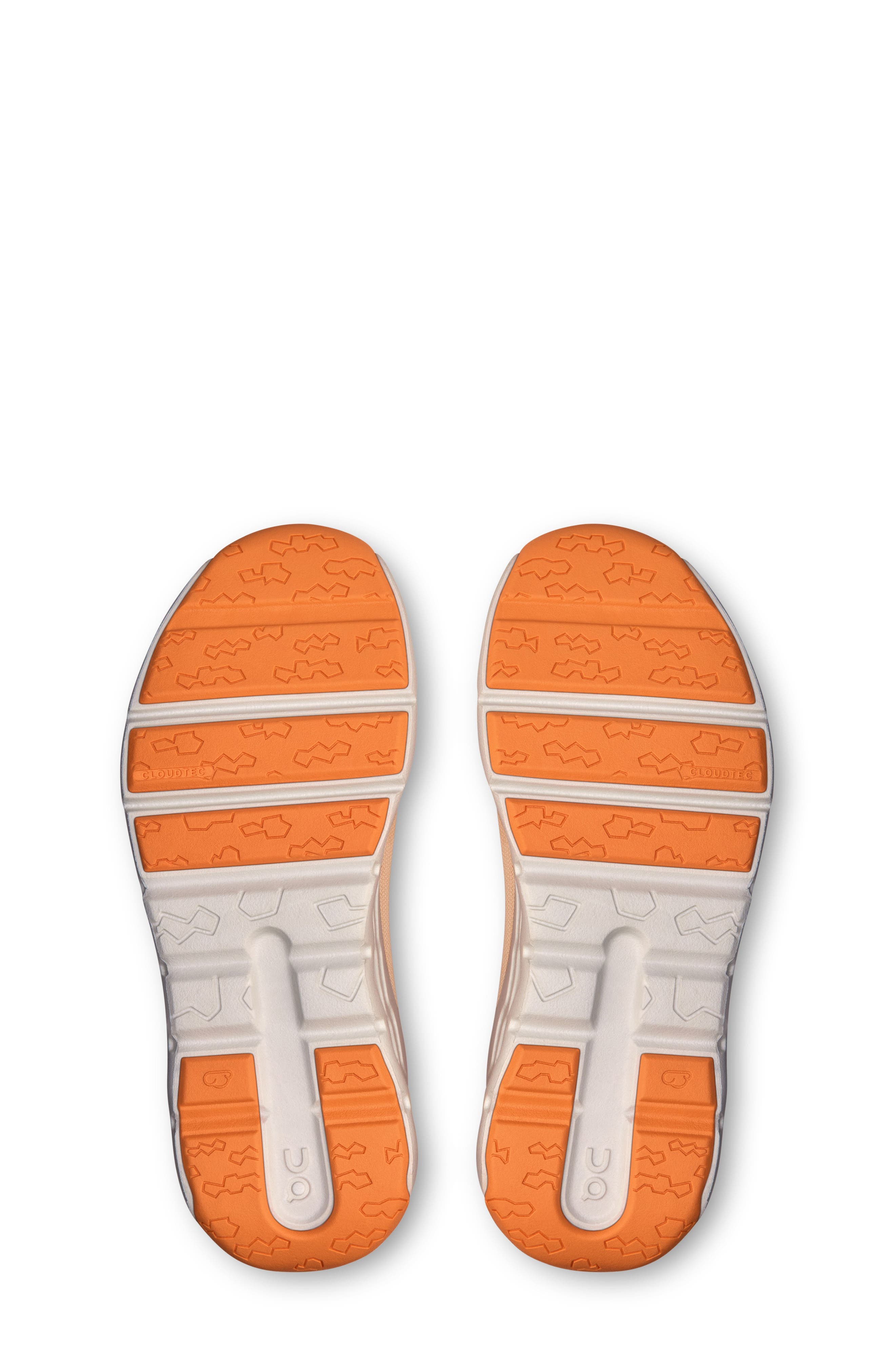 Kids' Cloudleap Sneaker, Alternate, color, TANGERINE/ BLONDE