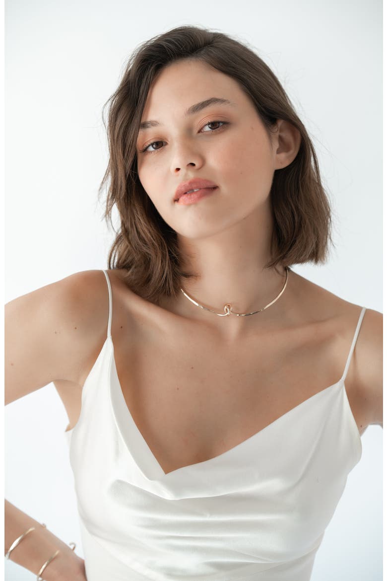 Eris Choker, Alternate, color, 14K Gold Filled