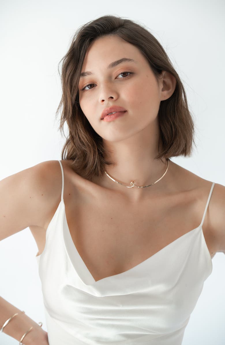 ALBISIA Eris Choker, Alternate, color, 14K Gold Filled