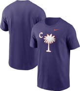 Nike Men's Nike Purple Clemson Tigers Palmetto C T-Shirt