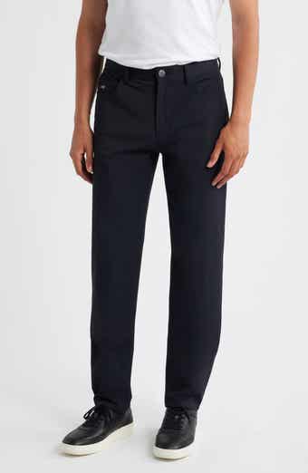 Emporio Armani Techno Five-Pocket Straight Leg Stretch Twill Pants